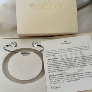 Zircon Bangle Polished by Waldor & Co! Never worn